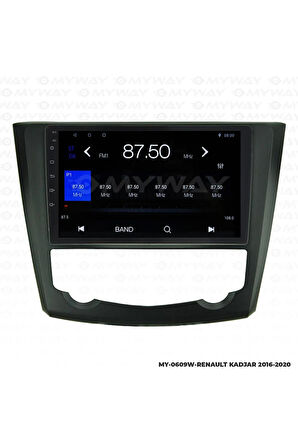 RENAULT KADJAR ANDROİD 12 MULTİMEDYA CARPLAY 2GB RAM+32GB HDD NAVİGASYON EKRAN