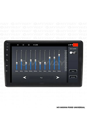 FORD KUGA ANDROİD 12 MULTİMEDYA CARPLAY 2GB RAM+32GB HDD 2008-2012 NAVİGASYON EKRAN