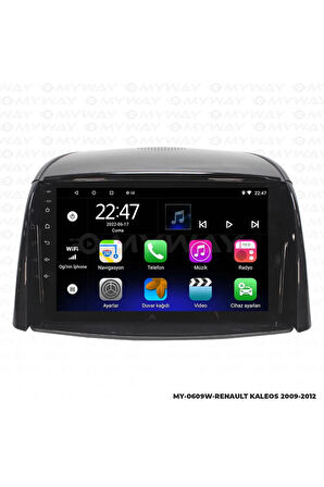 RENAULT KALEOS ANDROİD 12 MULTİMEDYA CARPLAY 2GB RAM+32GB HDD NAVİGASYON EKRAN