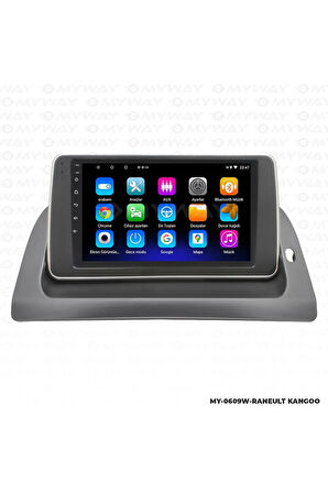 RENAULT KANGOO ANDROİD 12 MULTİMEDYA CARPLAY 2GB RAM+32GB HDD NAVİGASYON EKRAN