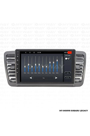SUBARU LEGACY ANDROİD 12 MULTİMEDYA CARPLAY 2GB RAM+32GB HDD 2004-2009 NAVİGASYON EKRAN