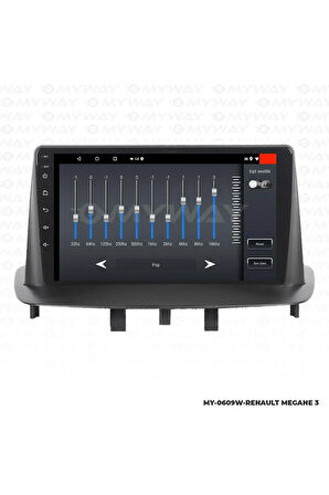 RENAULT MEGANE 3 ANDROİD 12 MULTİMEDYA CARPLAY 2GB RAM+32GB HDD NAVİGASYON EKRAN