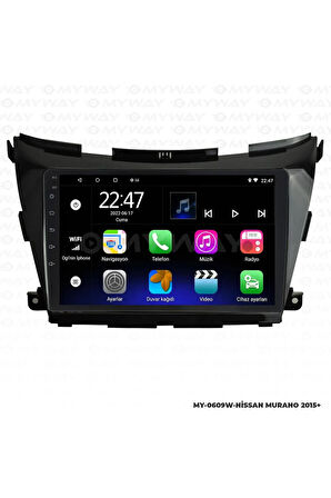 NİSSAN MURANO ANDROİD 12 MULTİMEDYA CARPLAY 2GB RAM+32GB HDD NAVİGASYON EKRAN