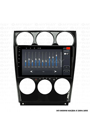 MAZDA 6 ANDROİD 12 MULTİMEDYA CARPLAY 2GB RAM+32GB HDD 2004-2015 NAVİGASYON EKRAN