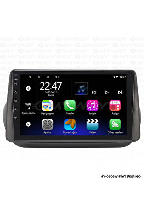 CİTROEN NEMO ANDROİD 12 MULTİMEDYA CARPLAY 2GB RAM+32GB HDD NAVİGASYON EKRAN