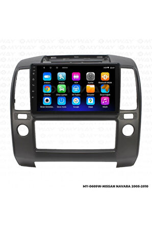 NİSSAN NAVARA ANDROİD 12 MULTİMEDYA CARPLAY 2GB RAM+32GB HDD 2005-2010 NAVİGASYON EKRAN