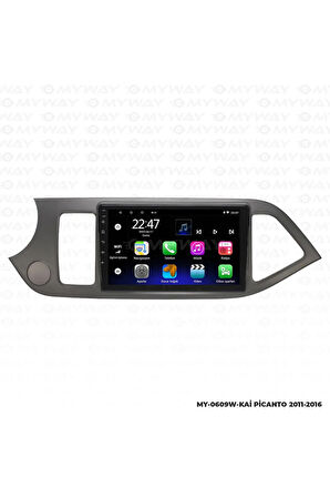 KİA PİCANTO ANDROİD 12 MULTİMEDYA CARPLAY 2GB RAM+32GB HDD NAVİGASYON EKRAN