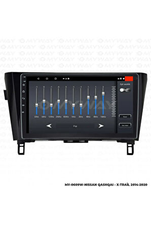 NİSSAN QASHQAİ ANDROİD 12 MULTİMEDYA CARPLAY 2GB RAM+32GB HDD 2014-2020 NAVİGASYON EKRAN