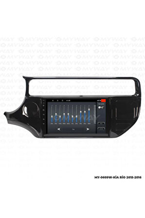 KİA RİO ANDROİD 12 MULTİMEDYA CARPLAY 2GB RAM+32GB HDD 2015-2016 NAVİGASYON EKRAN