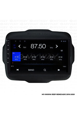 JEEP RENEGADE ANDROİD 12 MULTİMEDYA CARPLAY 2GB RAM+32GB HDD NAVİGASYON EKRAN