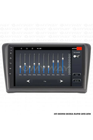 SKODA RAPİD ANDROİD 12 MULTİMEDYA CARPLAY 2GB RAM+32GB HDD NAVİGASYON EKRAN