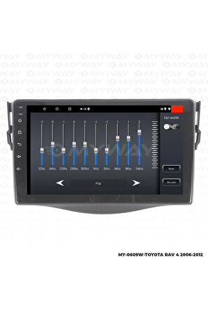 TOYOTA RAV 4 ANDROİD 12 MULTİMEDYA CARPLAY 2GB RAM+32GB HDD 2006-2012 NAVİGASYON EKRAN