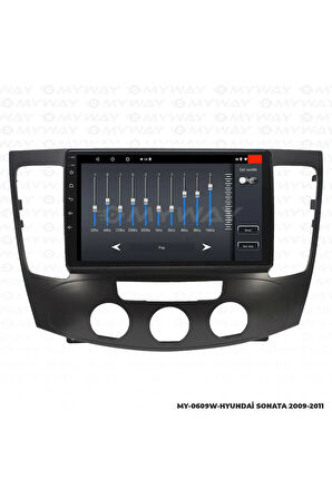 HYUNDAİ SONATA ANDROİD 12 Uyumlu MULTİMEDYA CARPLAY 2GB RAM+32GB HDD 2009-2011 NAVİGASYON EKRAN