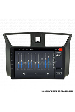 NİSSAN SENTRA ANDROİD 12 MULTİMEDYA CARPLAY 2GB RAM+32GB HDD NAVİGASYON EKRAN