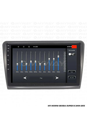 SKODA SUPER B ANDROİD 12 MULTİMEDYA CARPLAY 2GB RAM+32GB HDD 2009-2013 NAVİGASYON EKRAN