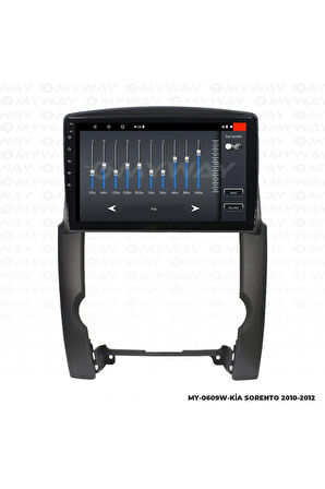 KİA SORENTO ANDROİD 12 MULTİMEDYA CARPLAY 2GB RAM+32GB HDD 2010-2012 NAVİGASYON EKRAN