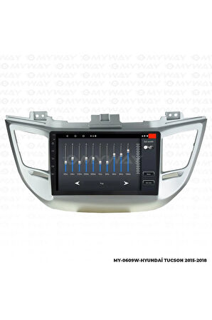 HYUNDAİ TUCSON ANDROİD 12 MULTİMEDYA CARPLAY 2GB RAM+32GB HDD 2015-2018 NAVİGASYON EKRAN
