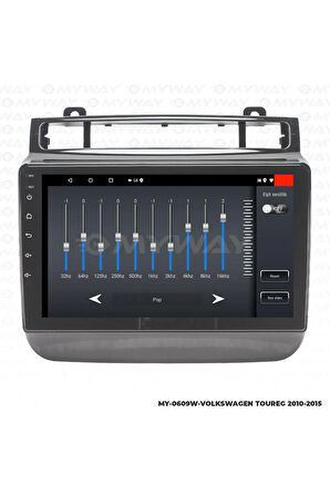 VOLKSWAGEN TOUAREG ANDROİD 12 MULTİMEDYA CARPLAY 2GB RAM+32GB HDD 2010-2015 NAVİGASYON EKRAN
