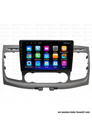 FORD TRANSİT ANDROİD 12 MULTİMEDYA CARPLAY 2GB RAM+32GB HDD 2021 NAVİGASYON EKRAN