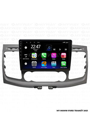 FORD TRANSİT ANDROİD 12 MULTİMEDYA CARPLAY 2GB RAM+32GB HDD 2021 NAVİGASYON EKRAN