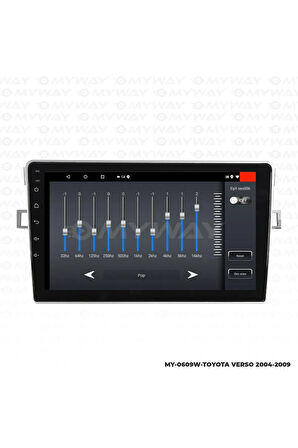 TOYOTA VERSO ANDROİD 12 MULTİMEDYA CARPLAY 2GB RAM+32GB HDD 2004-2009 NAVİGASYON EKRAN