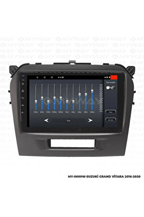 SUZUKİ GRAND VİTARA ANDROİD 12 MULTİMEDYA CARPLAY 2GB RAM+32GB HDD 2016-2020 NAVİGASYON EKRAN