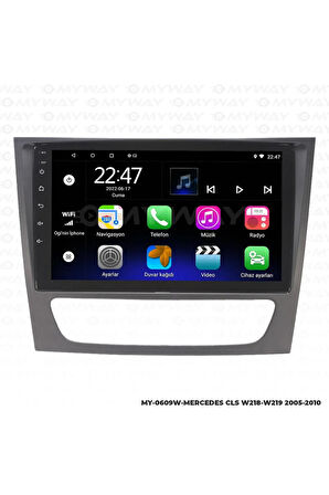 MERCEDES W218 ANDROİD 12 MULTİMEDYA CARPLAY 2GB RAM+32GB HDD NAVİGASYON EKRAN