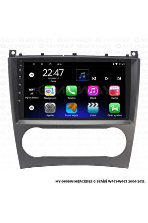 MERCEDES W461 ANDROİD 12 MULTİMEDYA CARPLAY 2GB RAM+32GB HDD NAVİGASYON EKRAN