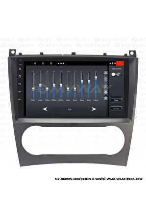 MERCEDES W463 ANDROİD 12 MULTİMEDYA CARPLAY 2GB RAM+32GB HDD NAVİGASYON EKRAN