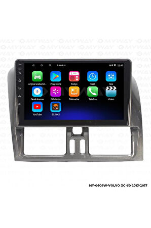 VOLVO XC-60 ANDROİD 12 MULTİMEDYA CARPLAY 2GB RAM+32GB HDD NAVİGASYON EKRAN