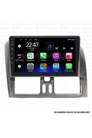 VOLVO XC-60 ANDROİD 12 MULTİMEDYA CARPLAY 2GB RAM+32GB HDD NAVİGASYON EKRAN