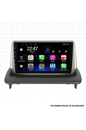 VOLVO XC90 ANDROİD 12 MULTİMEDYA CARPLAY 2GB RAM+32GB HDD NAVİGASYON EKRAN