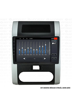 NİSSAN X-TRAİL ANDROİD 12 MULTİMEDYA CARPLAY 2GB RAM+32GB HDD 2008-2013 NAVİGASYON EKRAN