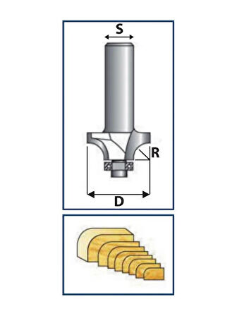 &lt;b&gt;SAP 6MM R5 BALIK SIRTI / RADÜS BIÇAĞI&lt;/b&gt;