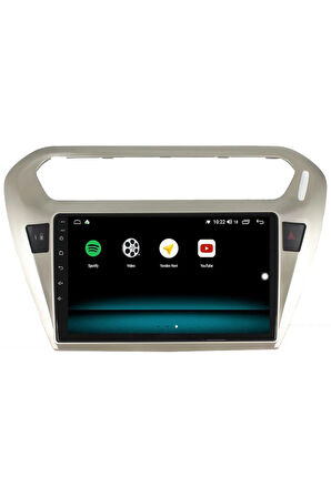 PEUGEOT 301 ANDROİD 13 MULTİMEDYA CARPLAY 4GB RAM+64GB HDD NAVİGASYON EKRAN