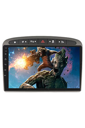 PEUGEOT 308 ANDROİD 13 MULTİMEDYA CARPLAY 4GB RAM+64GB HDD 2007-2013 NAVİGASYON EKRAN