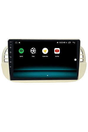 FİAT 500 ANDROİD 13 MULTİMEDYA CARPLAY 4GB RAM+64GB HDD NAVİGASYON EKRAN