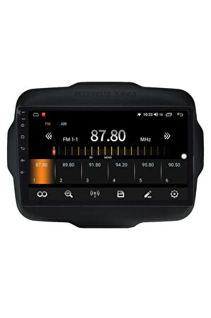 JEEP RENAGADE ANDROİD 13 MULTİMEDYA CARPLAY 4GB RAM+64GB HDD 2016-2020 NAVİGASYON EKRAN
