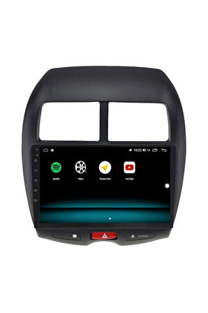 MİTSUBİSHİ ASX Uyumlu ANDROİD 13 MULTİMEDYA CARPLAY 4GB RAM+64GB HDD 2010-2020 NAVİGASYON EKRAN
