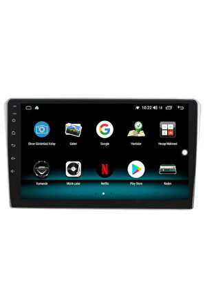 TOYOTA AVENSİS ANDROİD 13 MULTİMEDYA CARPLAY 4GB RAM+64GB HDD 2009-2014 NAVİGASYON EKRAN