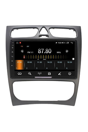 MERCEDES C CLASS W203 ANDROİD 13 MULTİMEDYA CARPLAY 4GB RAM+64GB HDD 2001-2004 NAVİGASYON EKRAN