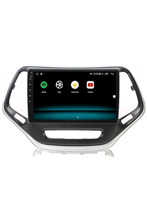 JEEP CHEROKEE ANDROİD 13 MULTİMEDYA CARPLAY 4GB RAM+64GB HDD 2014-2017 NAVİGASYON EKRAN