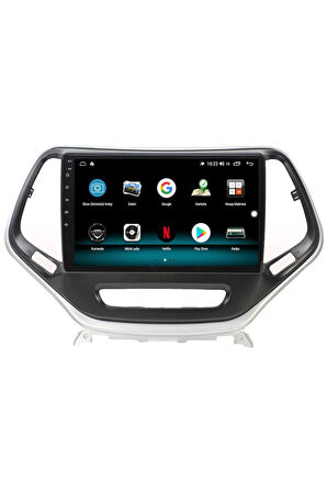 JEEP CHEROKEE ANDROİD 13 MULTİMEDYA CARPLAY 4GB RAM+64GB HDD 2014-2017 NAVİGASYON EKRAN