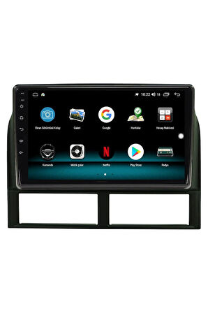 JEEP CHEROKEE ANDROİD 13 MULTİMEDYA CARPLAY 4GB RAM+64GB HDD 1999-2004 NAVİGASYON EKRAN