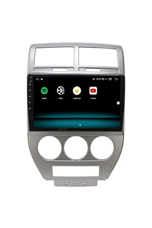 JEEP COMPASS ANDROİD 13 MULTİMEDYA CARPLAY 4GB RAM+64GB HDD 2007-2009 NAVİGASYON EKRAN