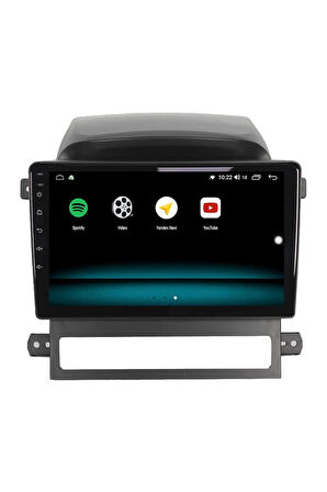 CHEVROLET CAPTİVA ANDROİD 13 MULTİMEDYA CARPLAY 4GB RAM+64GB HDD 2009-2012 NAVİGASYON EKRAN