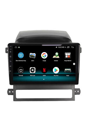 CHEVROLET CAPTİVA ANDROİD 13 MULTİMEDYA CARPLAY 4GB RAM+64GB HDD 2009-2012 NAVİGASYON EKRAN