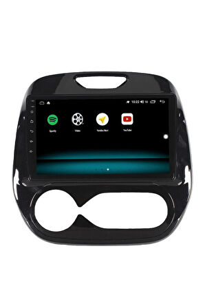 RENAULT CAPTUR ANDROİD 13 MULTİMEDYA CARPLAY 4GB RAM+64GB HDD MANUEL NAVİGASYON EKRAN