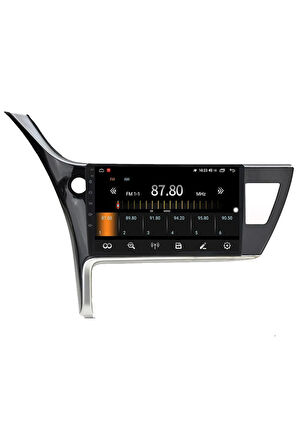 TOYOTA COROLLA ANDROİD 13 MULTİMEDYA CARPLAY 4GB RAM+64GB HDD 2017-2018 NAVİGASYON EKRAN