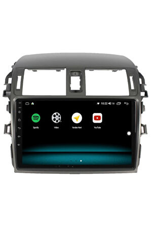 Navisun Toyota Corolla Android 13 Multimedya Carplay 4gb Ram 64gb Hdd 2007-2012 Navigasyon Ekran